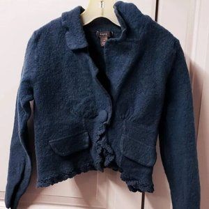 Apt. 9 Girls Sweater  Size: Medium  100% Wool  Button